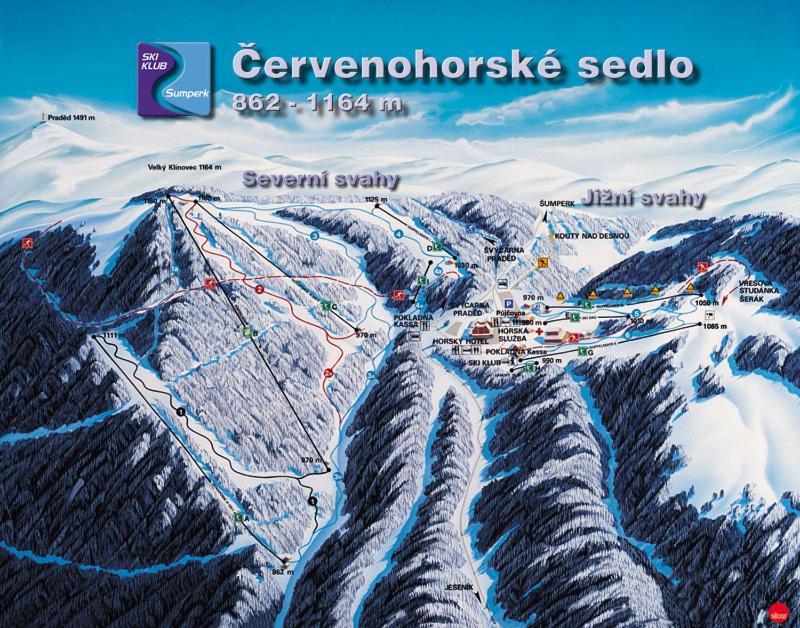 Apartmany Loučná nad Desnou 外观 照片